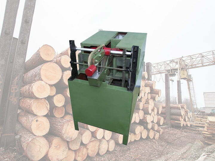 Wood sticks sharpening machine